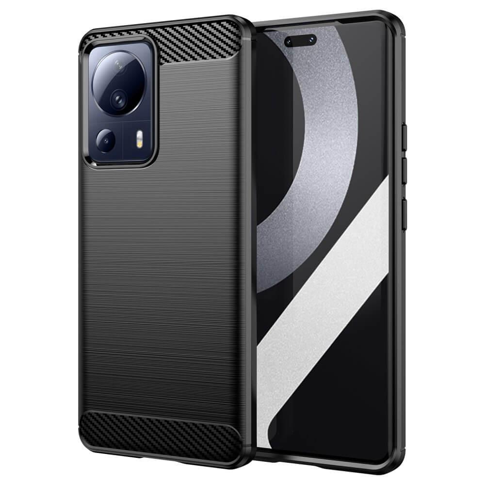 Cover-Discount  Xiaomi 13 Lite - Metall Carbon Look Hülle 