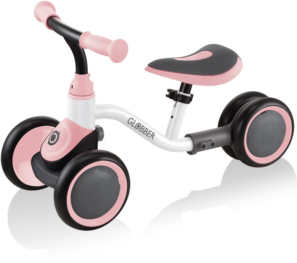 GLOBBER  Vierrad Learning Bike Whitepastel 