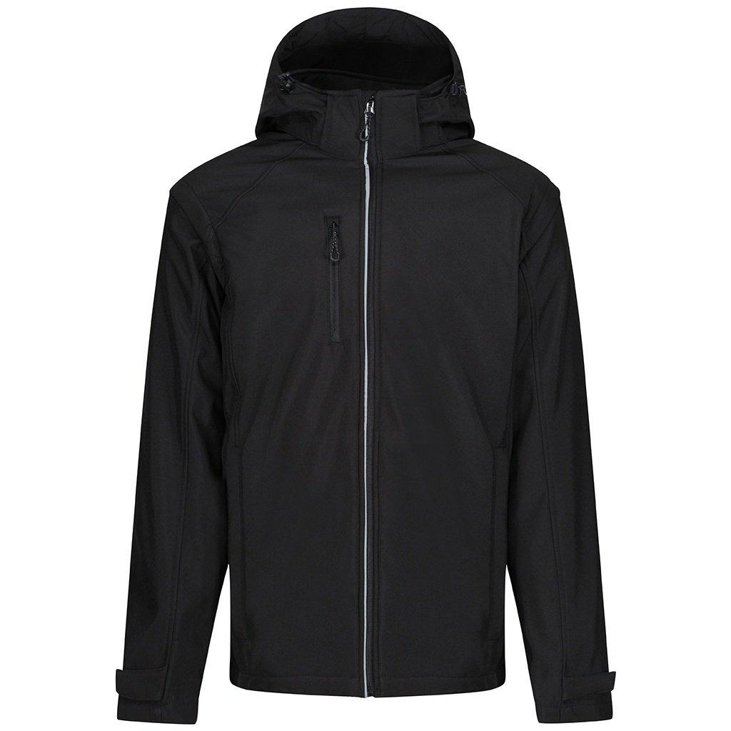 Image of Erasmus 4 In 1 Softshelljacke Herren Schwarz M