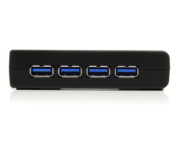 STARTECH  Hub a 4 porte USB 3.0 SuperSpeed, colore nero 