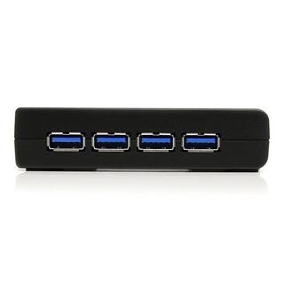 STARTECH  Hub a 4 porte USB 3.0 SuperSpeed, colore nero 