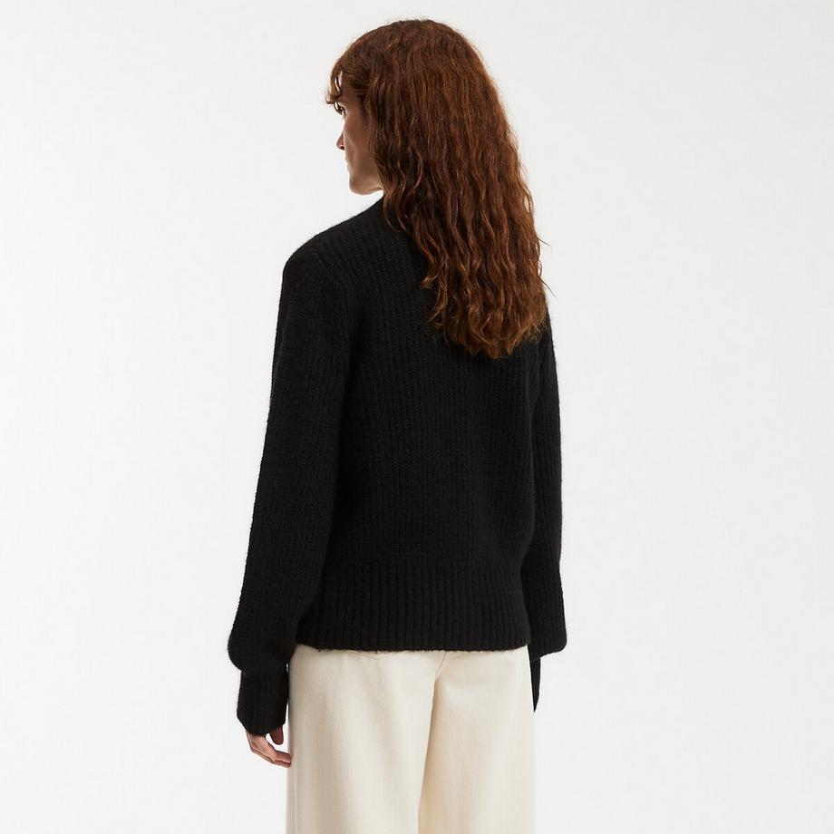 La Redoute Collections Signature Alpaka Wolle Cardigan  