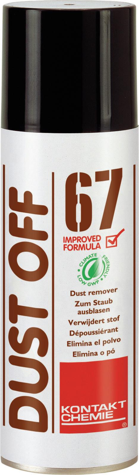 Kontakt Chemie  Dust Off 67 Druckluftzerstäuber 400 ml 