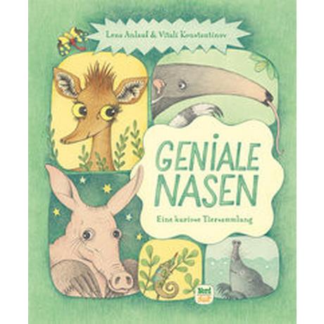 Geniale Nasen Anlauf, Lena; Konstantinov, Vitali (Illustrationen) Gebundene Ausgabe 