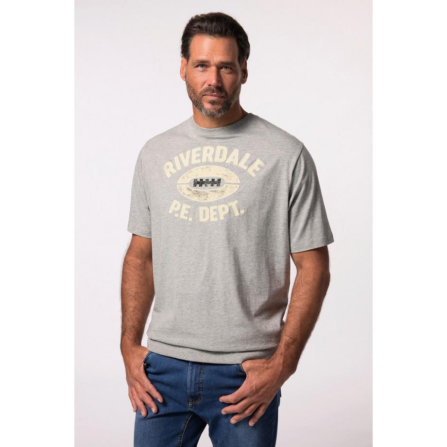 JP1880 Bauchfit Halbarm T-Shirt Badges  