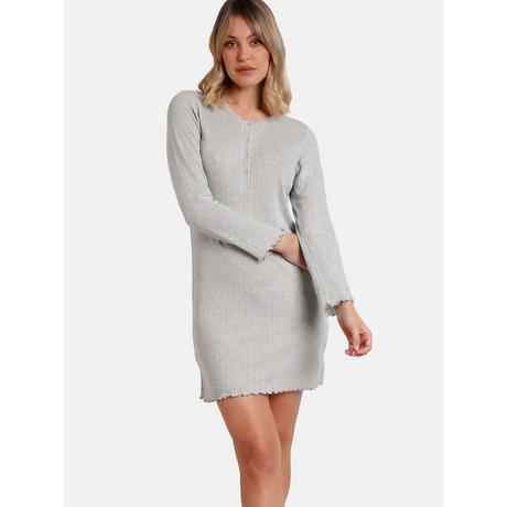 Admas Soft Canale Chemise de Nuit Manches Longues  