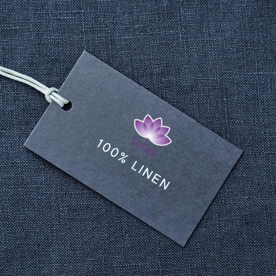 Lotus Bettwaren Biancheria da letto in lino tinta unita  