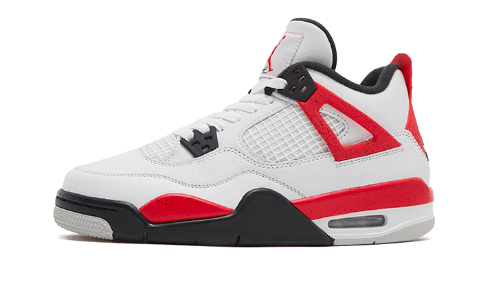 Image of Air Jordan 4 Red Cement (gs) Damen Rot 36