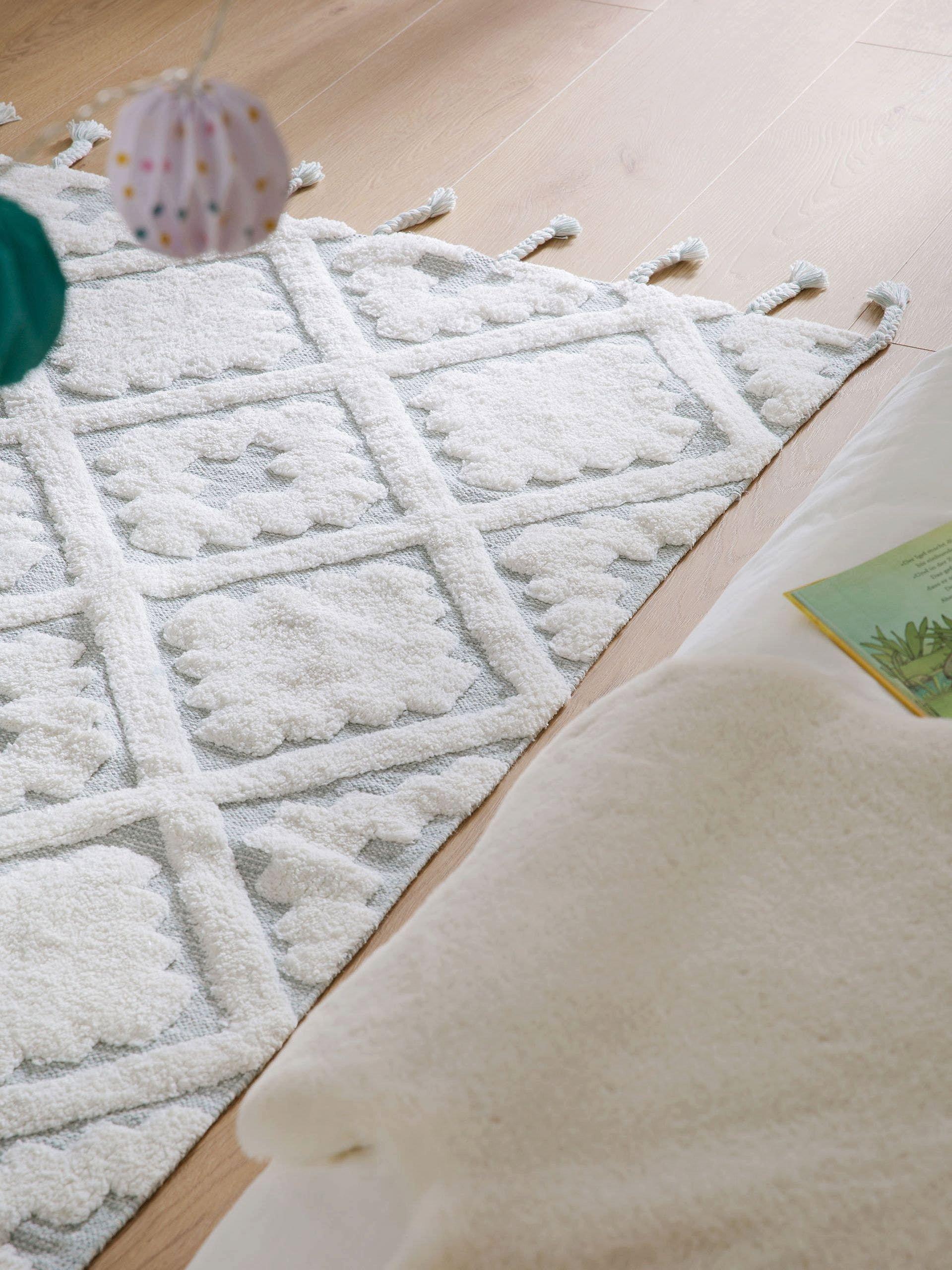 Benuta Tapis lavables pour enfants Matheo Menthe  