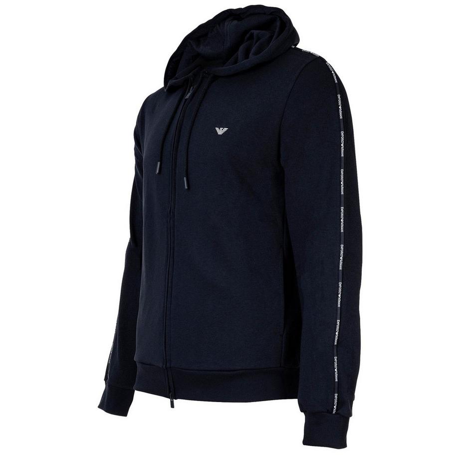 EMPORIO ARMANI Bequem sitzende Basic Terry Sweatjacke  