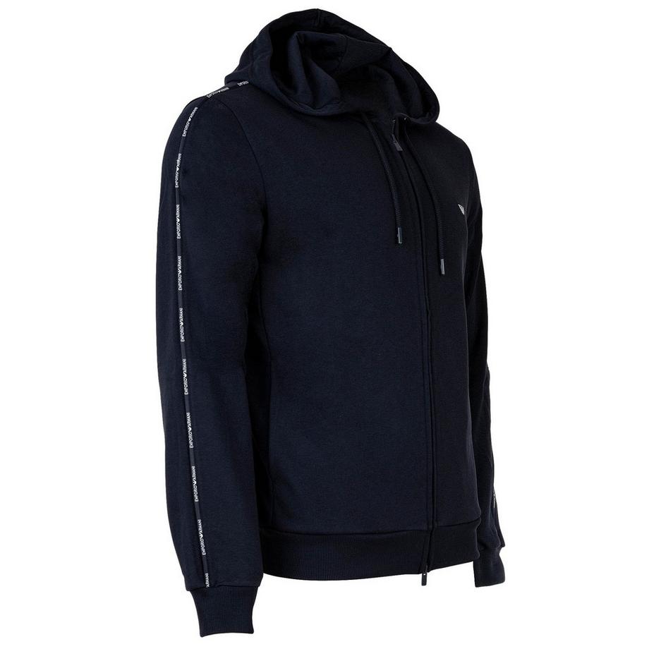 EMPORIO ARMANI Bequem sitzende Basic Terry Sweatjacke  
