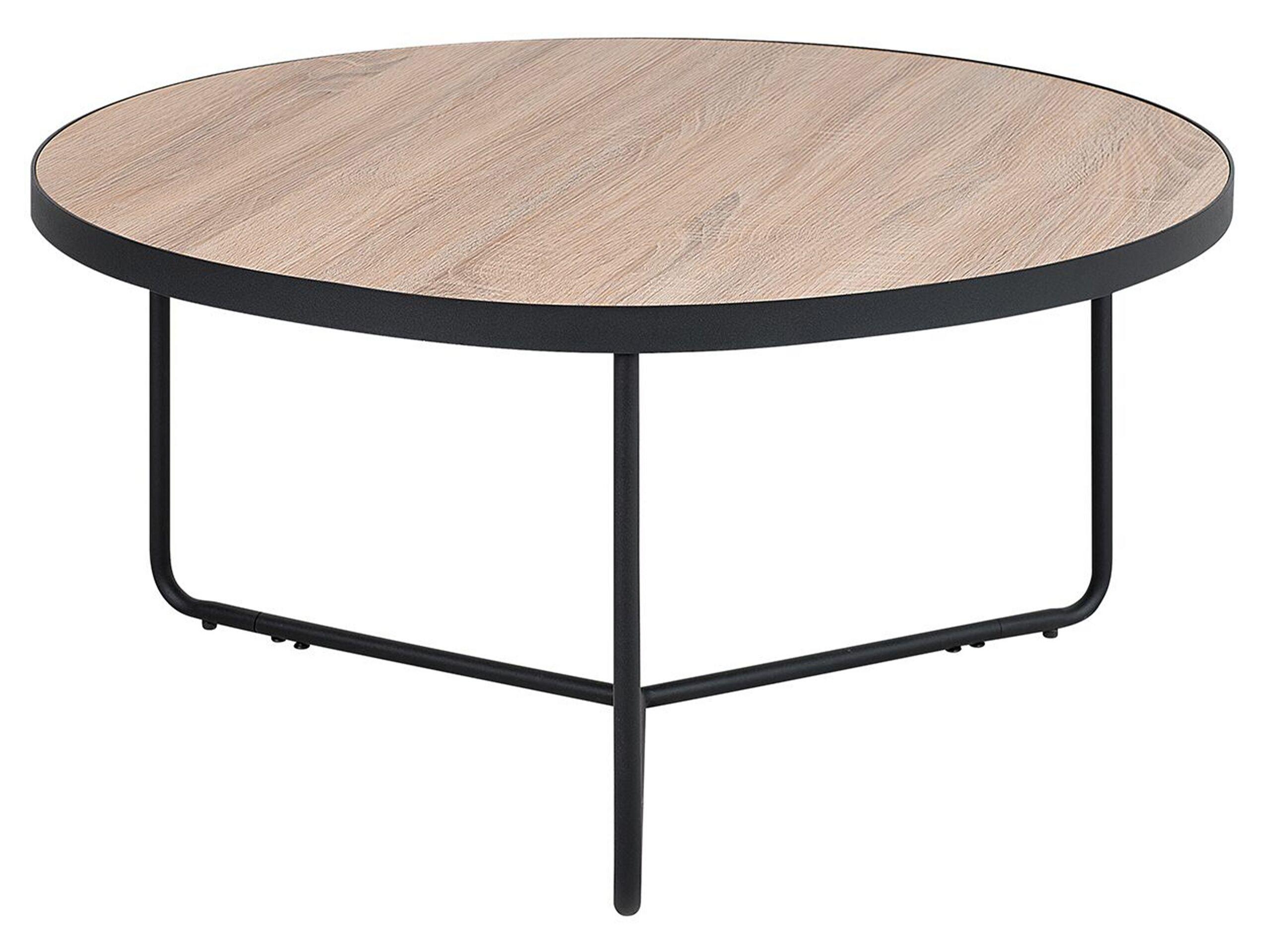 Beliani Ensemble de tables en MDF Moderne MELODY  