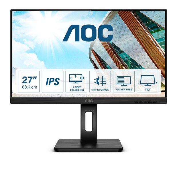 Image of P2 Q27P2Q LED display 68,6 cm (27 Zoll) 2560 x 1440 Pixel Quad HD Schwarz