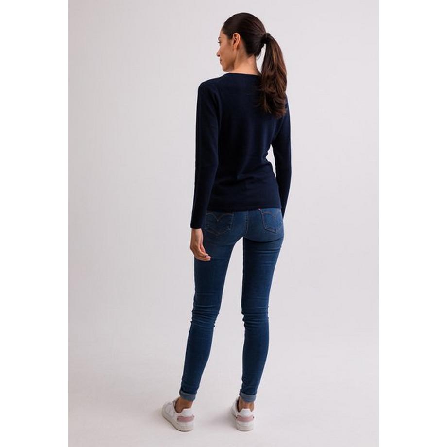 CASH-MERE.CH Kaschmir V-Ausschnitt Pullover  