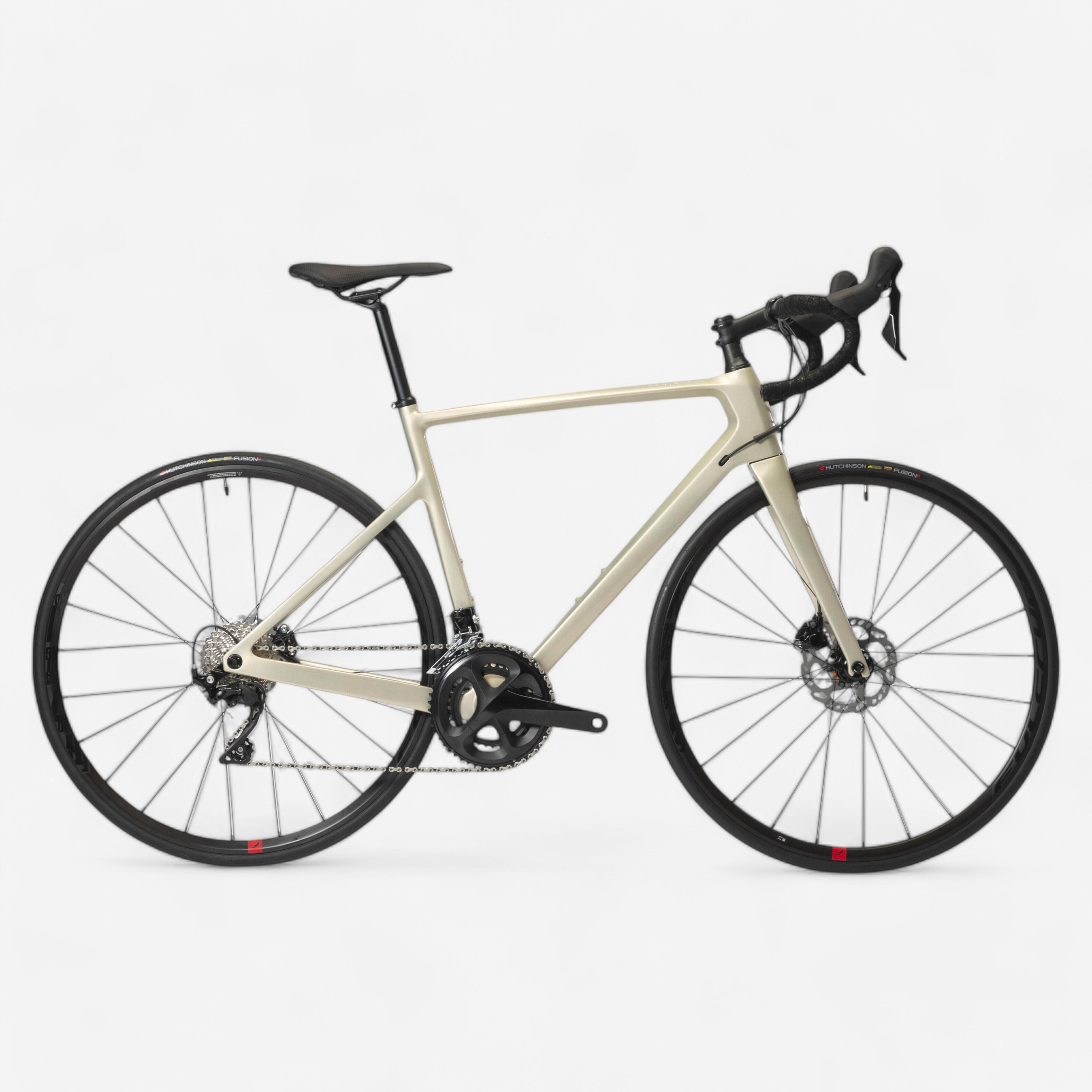 Image of Rennrad - Edr Cf Disc 105 Unisex Beige Medium XS-145-154CM