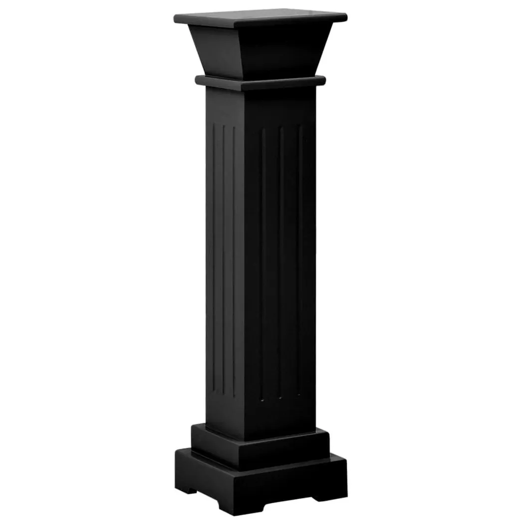 VidaXL - Pflanzenständer mdf, One Size, Schwarz
