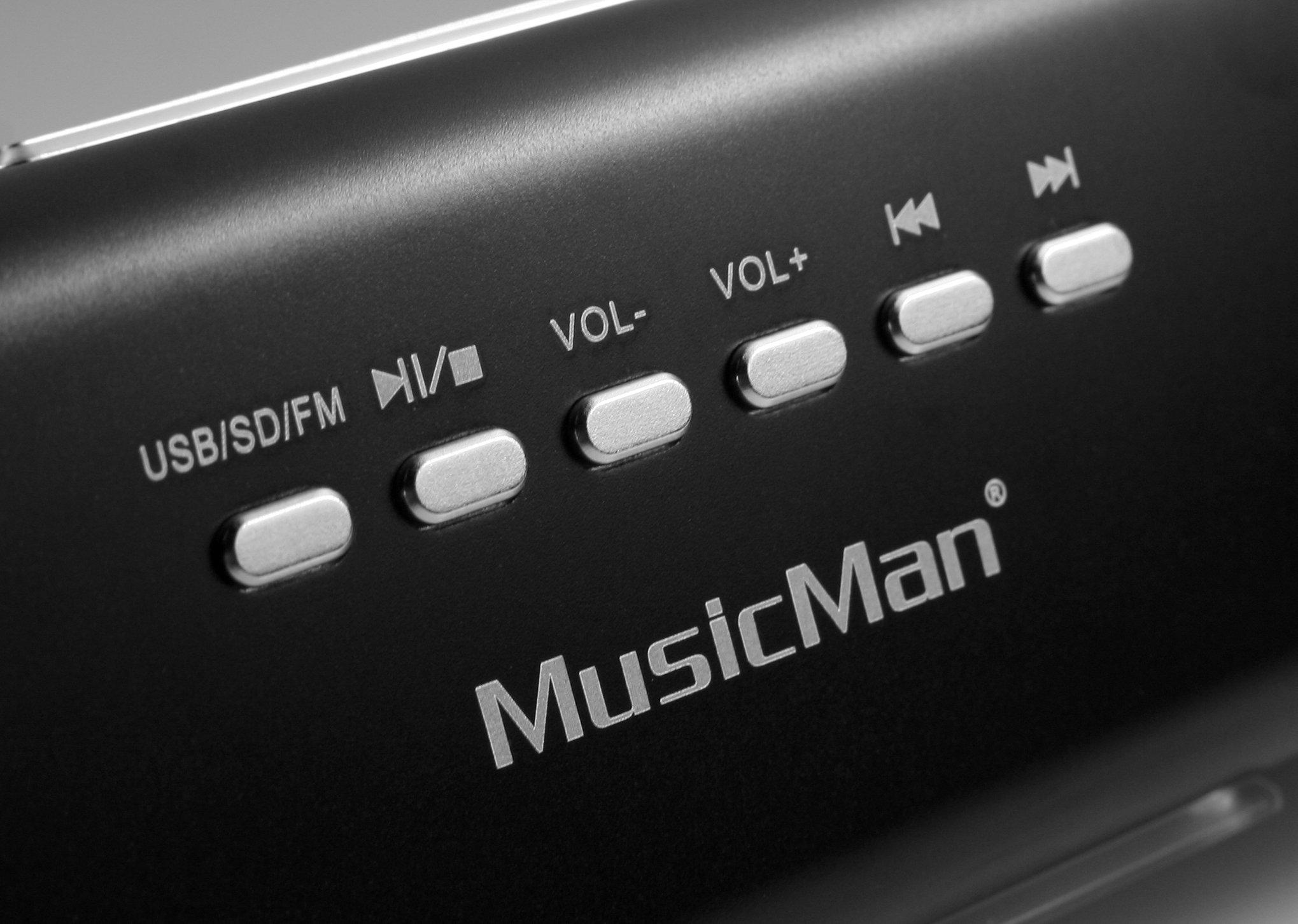 Technaxx  MusicMan MA Soundstation Noir 6 W 