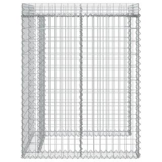 VidaXL Mur de gabion fer  