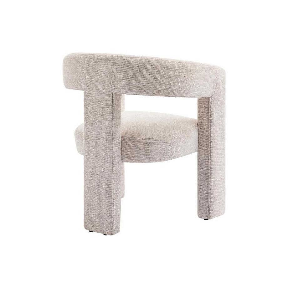 Vente-unique Sessel - Strukturstoff - Beige - FAVINA  