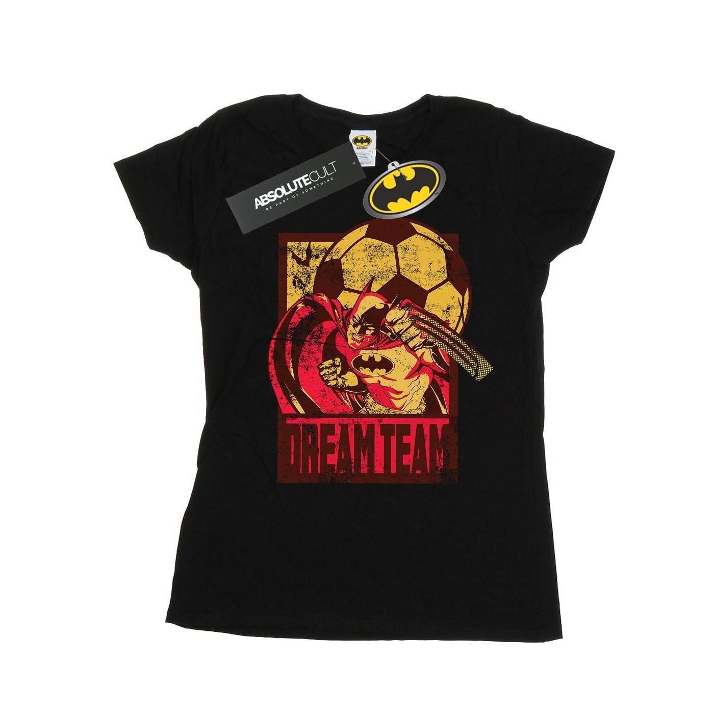 Image of Batman Football Dream Team Tshirt Damen Schwarz XXL