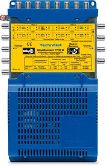 TechniSat  TechniSat GigaSystem 17/8 G Satellit, Terrestrisch Blau, Gelb 