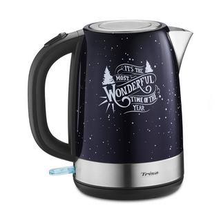 Trisa Wasserkocher X-Mas Nights 1.7 l, Dunkelblau  