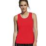 Fruit of the Loom  ärmelloses LadyFit Performance Vest Top Rosso Multicolore