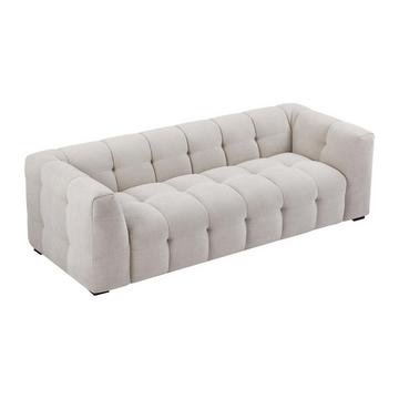 Sofa 3-Sitzer - melierter-Stoff - Beige - DILOME von Pascal Morabito