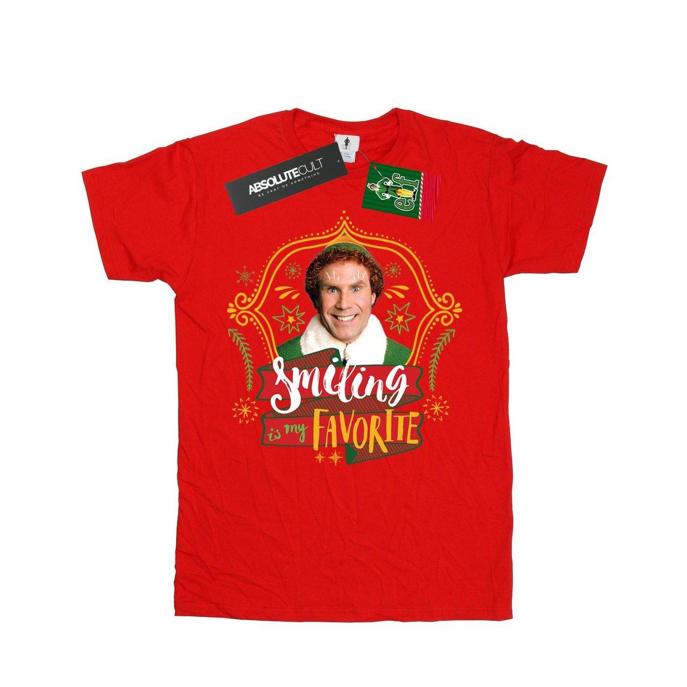 Image of Buddy Smiling Tshirt Mädchen Rot Bunt 152-158