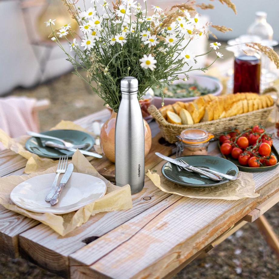 B2X  Bouteille en acier inoxydable 500 ml 