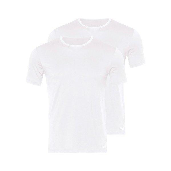 Image of 2er Pack Network - Unterhemd Shirt Kurzarm Herren Weiss L