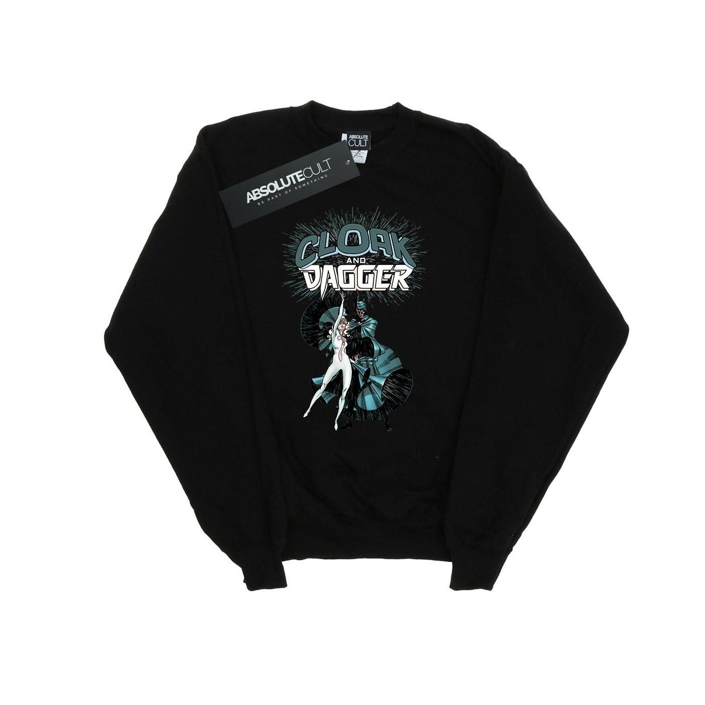 Image of Cloak And Dagger Shadow Dance Sweatshirt Damen Schwarz M