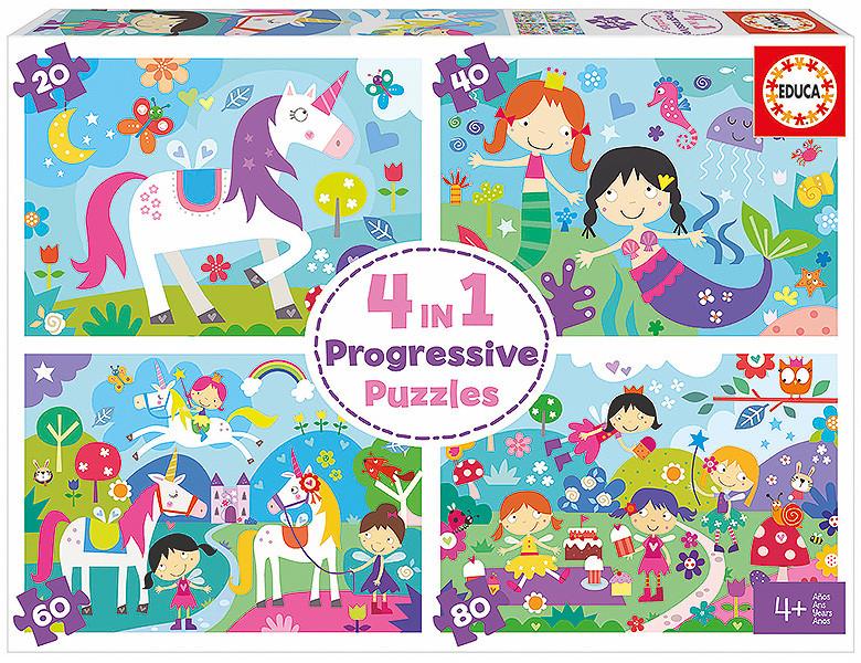 Image of Puzzle Fantasiewelten (20-40-60-80)