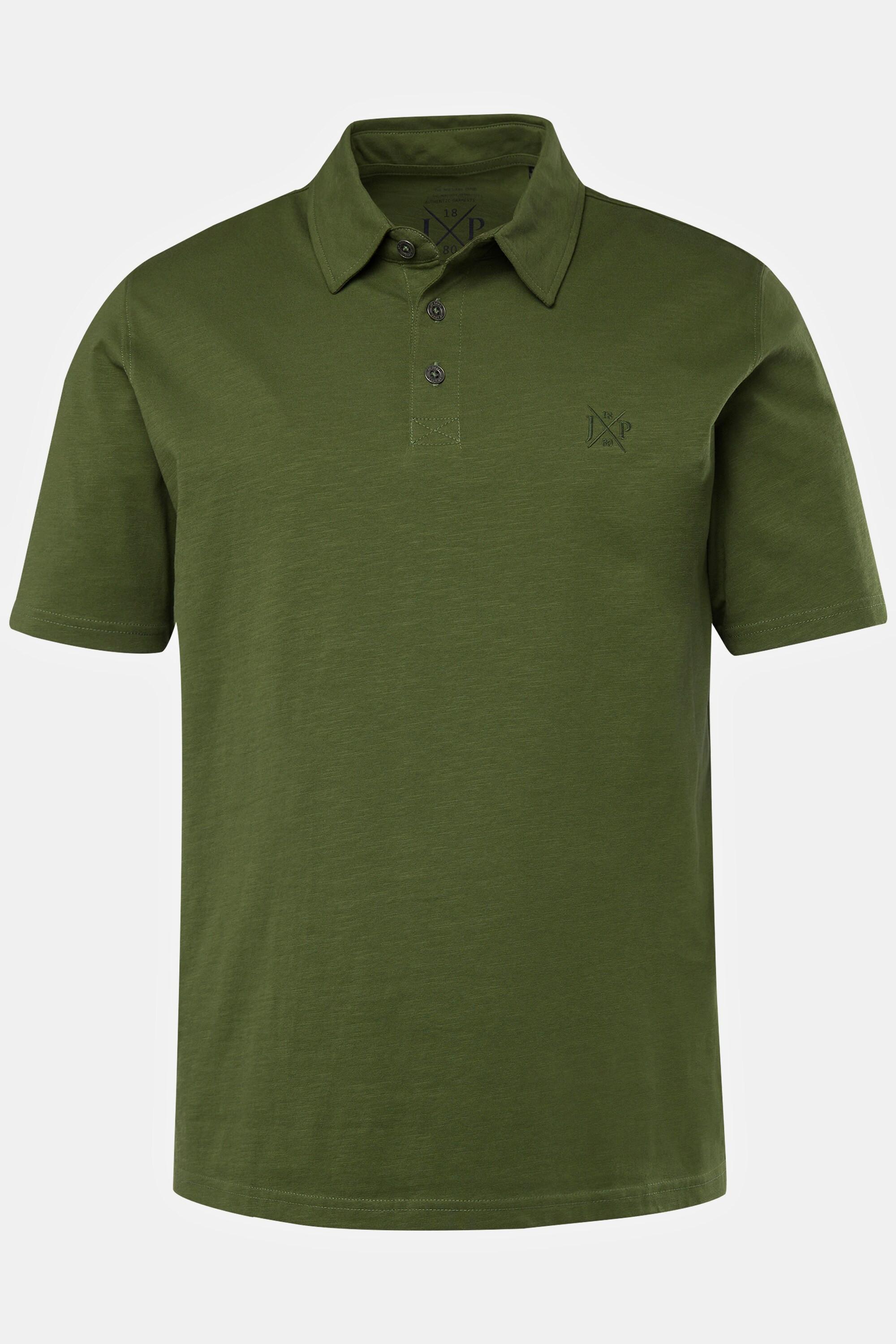 JP1880  Maglia polo con mezze maniche e colletto polo, fino alla tg. 8XL 