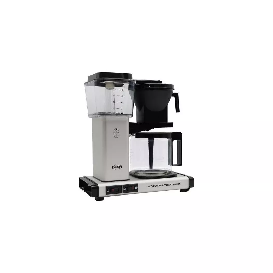 Moccamaster KBG Select Filterkaffeemaschine Mattsilber