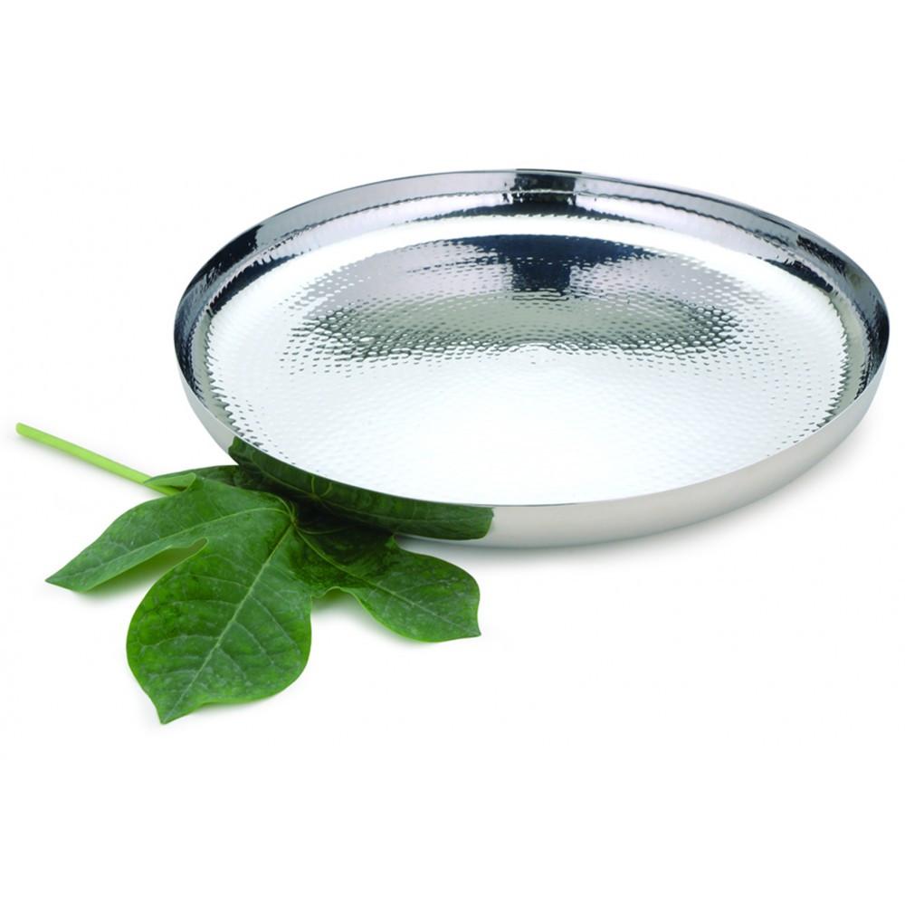 Image of Runder Gehämmerter Teller 40 Cm Unisex ONE SIZE