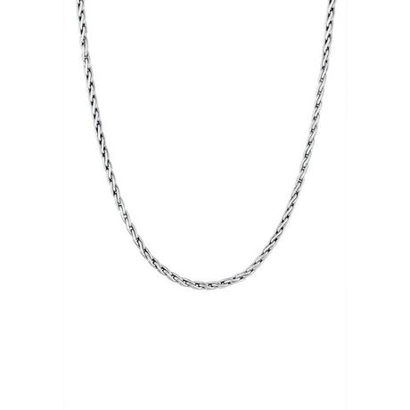 Kuzzoi  Halskette  Zopfkette Oxidiert Massiv 