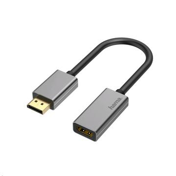 Video-Adapter, DisplayPort-SteckerHDMI™-Buchse, Ultra-HD 4K@60Hz, Alu