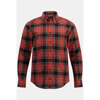 JP1880  Karohemd, Langarm, Buttondown-Kragen, Modern Fit 