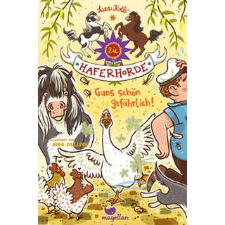 Die Haferhorde - Gans schön gefährlich! Kolb, Suza; Dulleck, Nina (Illustrationen) Gebundene Ausgabe 