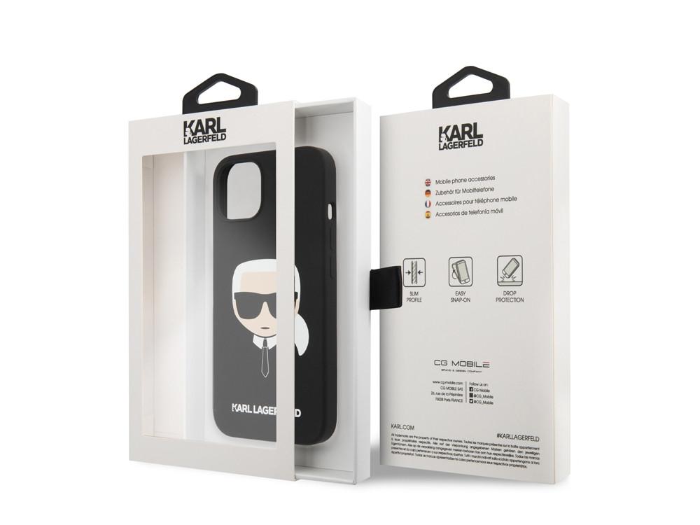 KARL LAGERFELD  Coque pour iPhone 14 Plus Karl’s Head 