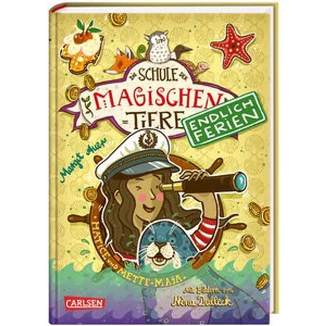 Carlsen - Die Schule der magischen Tiere. Endlich Ferien 6: Hatice und Mette-Maja, Auer, Margit; Dulleck, Nina (Illustrationen)