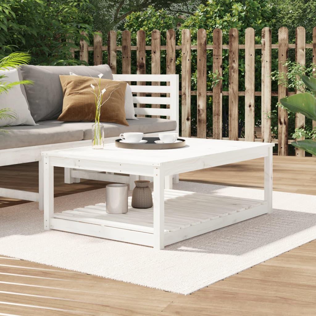 VidaXL Table de jardin bois de pin  