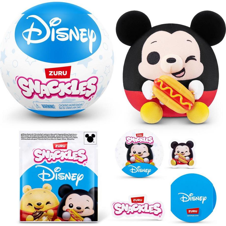 ZURU  Kuscheltier Snackles Disney 
