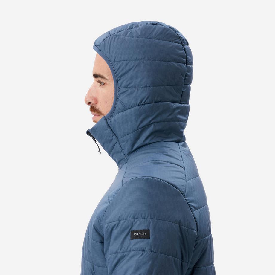 FORCLAZ MT100 Giacca Imbottita con Cappuccio Trekking Montagna  
