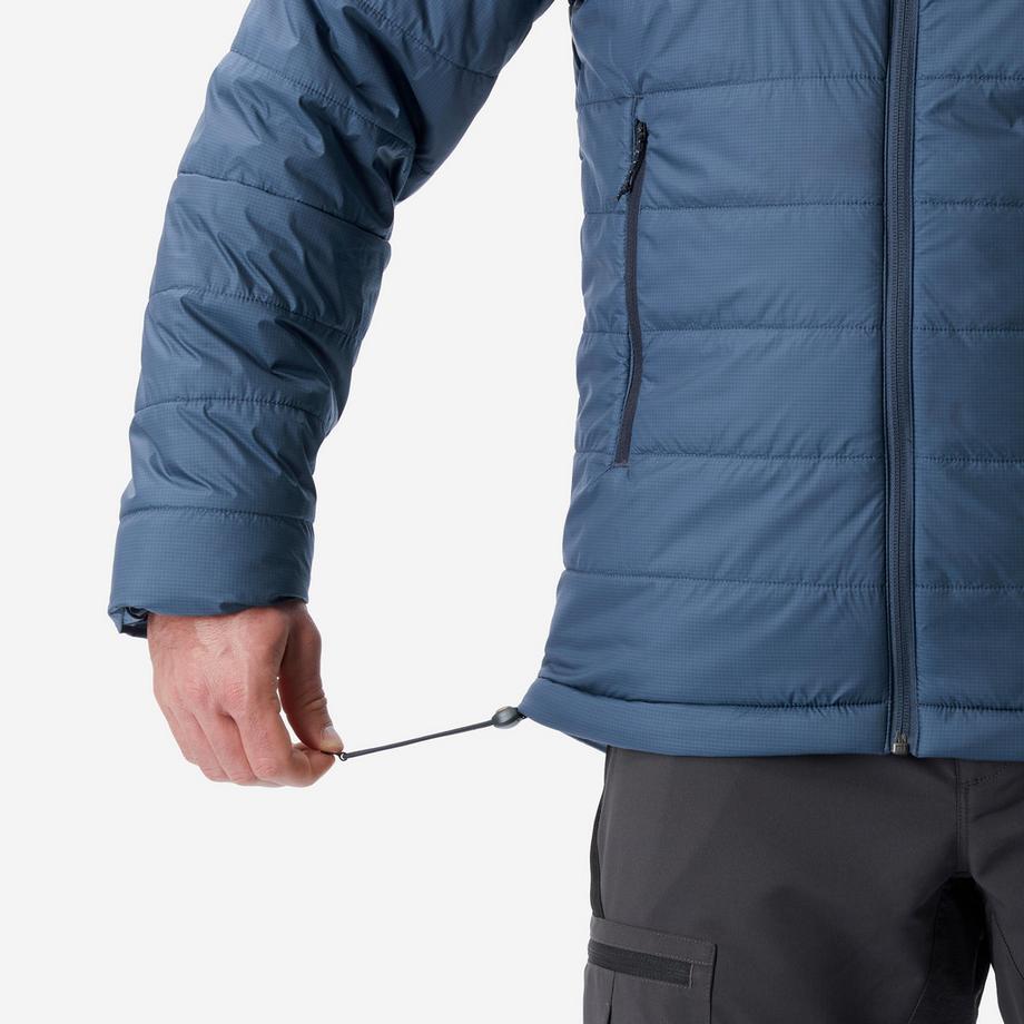 FORCLAZ MT100 Giacca Imbottita con Cappuccio Trekking Montagna  