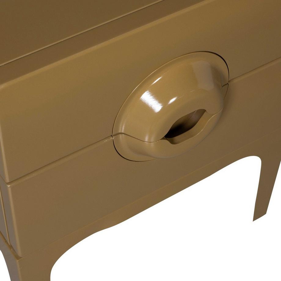 mutoni Nachttisch Merge Eukalyptus honiggelb  