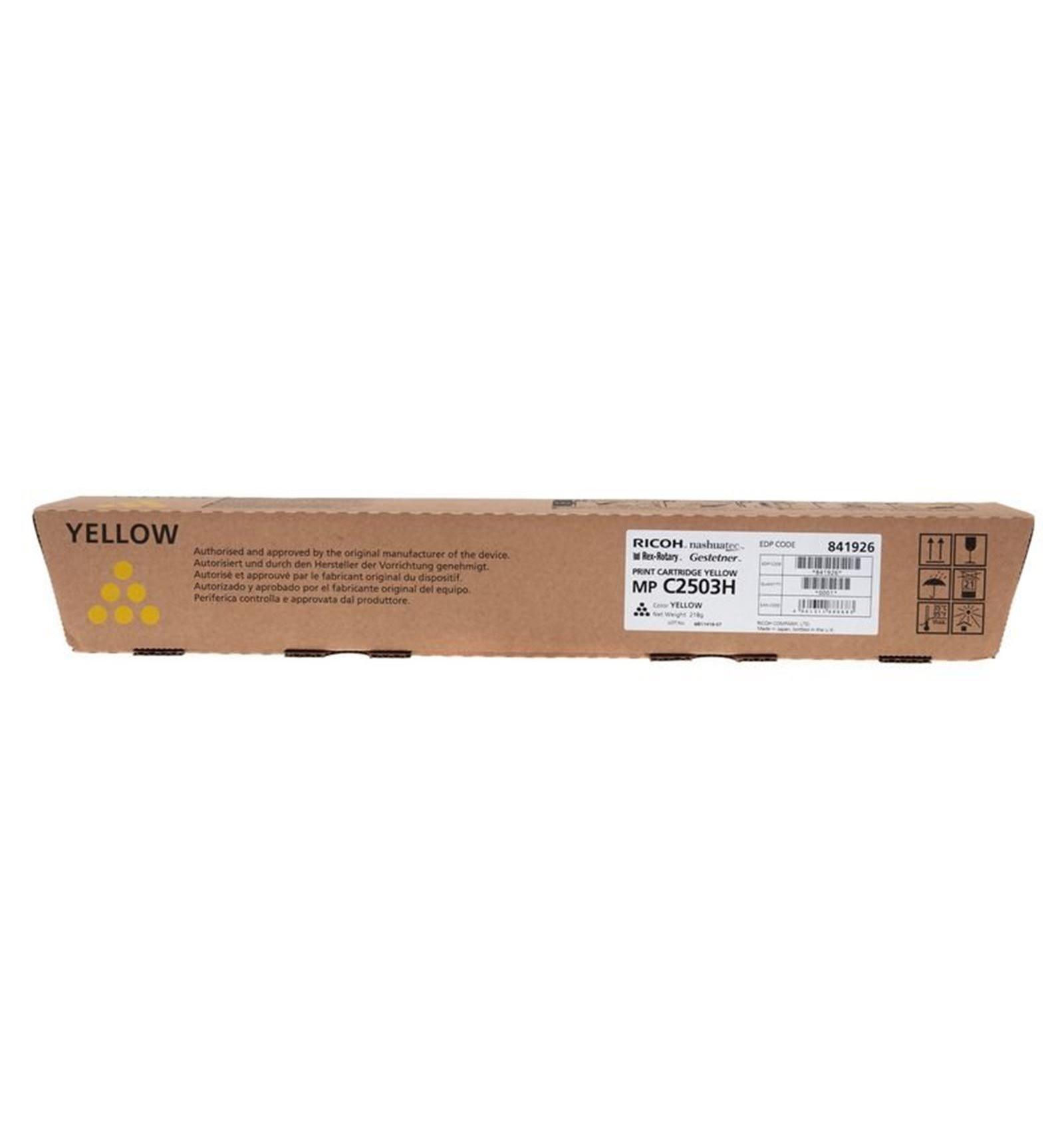 RICOH  RICOH Toner yellow 841926 MP C 2300 SP 9500 Seiten 