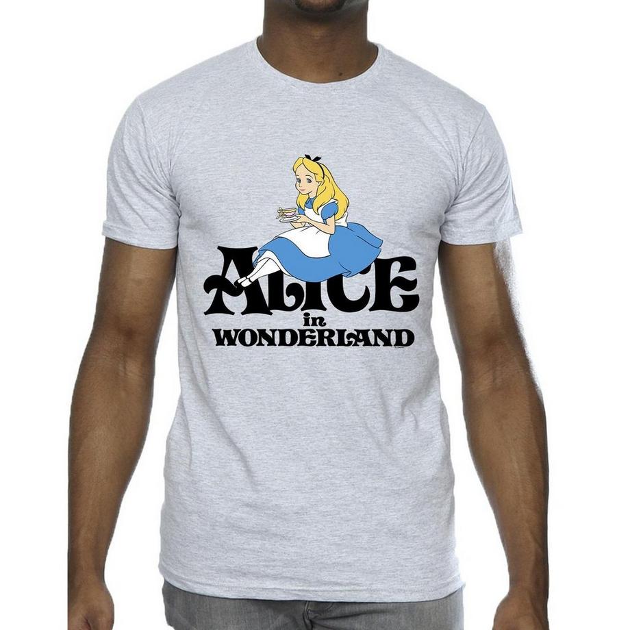 Disney Alice Nel Paese Delle Meraviglie Bevitore Di Tè T-Shirt  