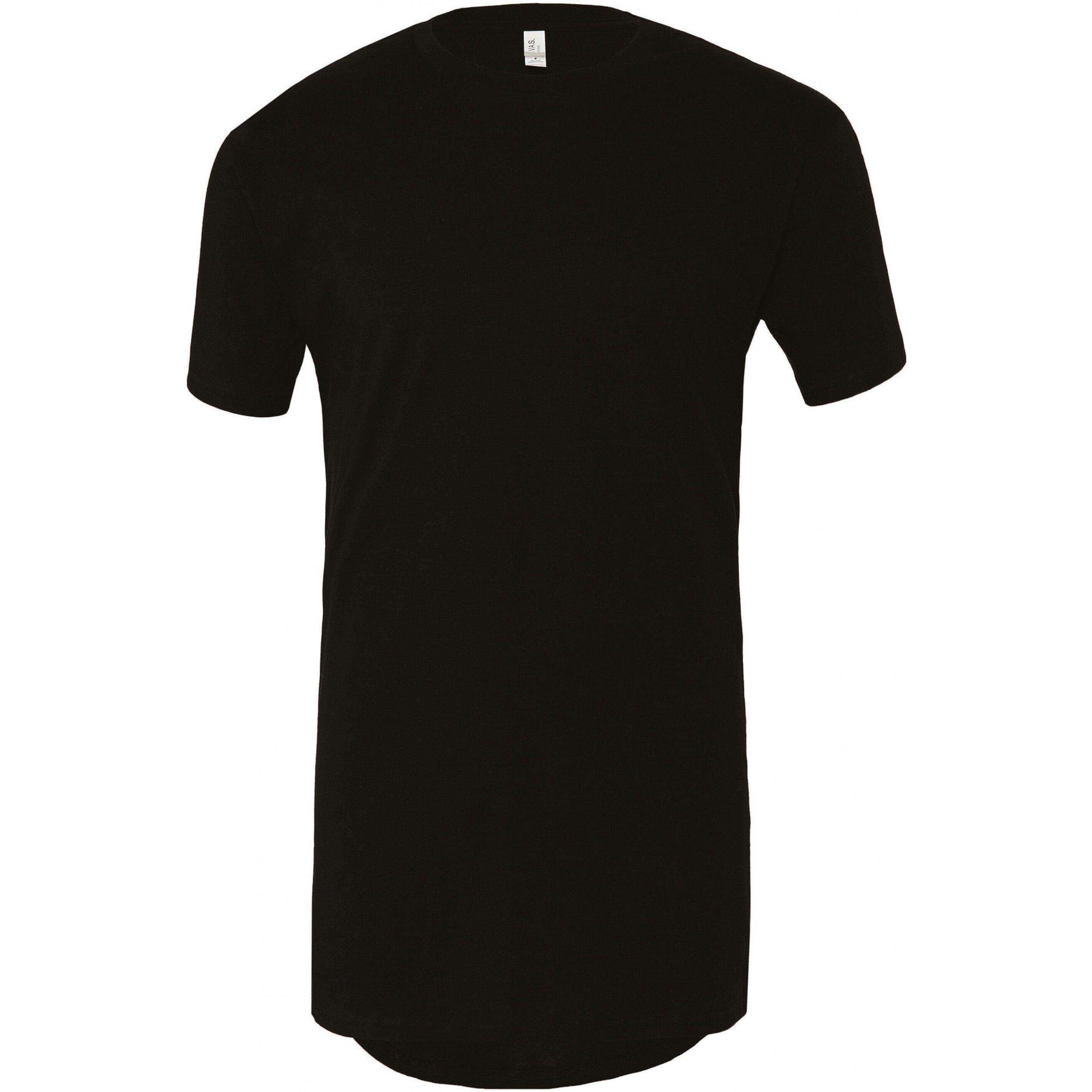 Image of Lang Geschnittenes T-shirt Herren L